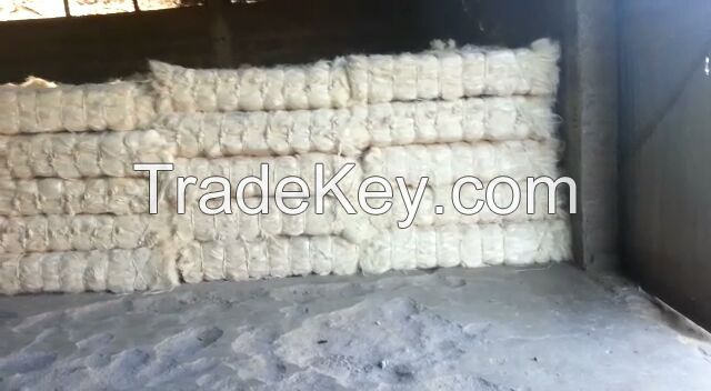 100% Raw Natural Sisal Fiber, Rope; yarn