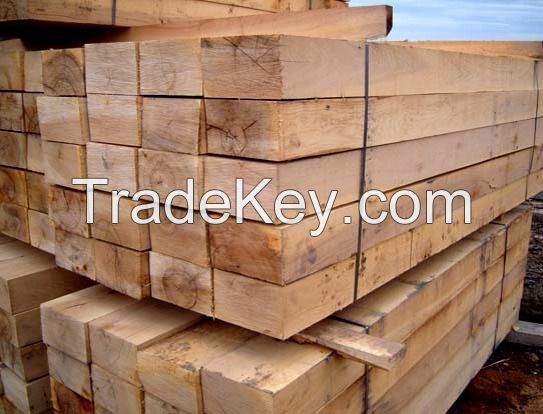 Untreated OAK Railway Sleepers