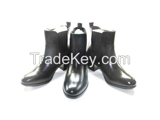 Ladies Leather Short Boots 