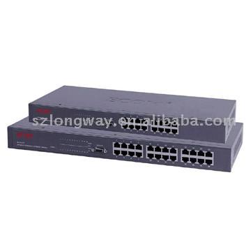 ECOM 16/24 Port Web Managed Switches