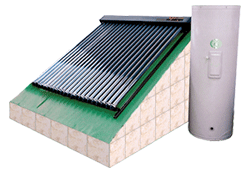 Split Pressurized Solar Water Heater