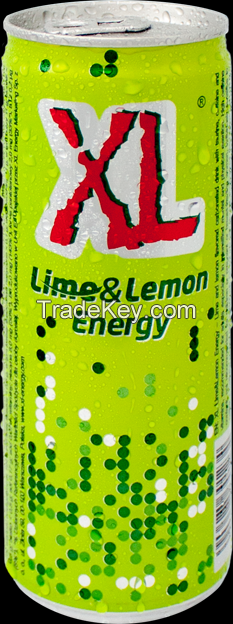 XL LIME & LEMON ENERGY DRINK