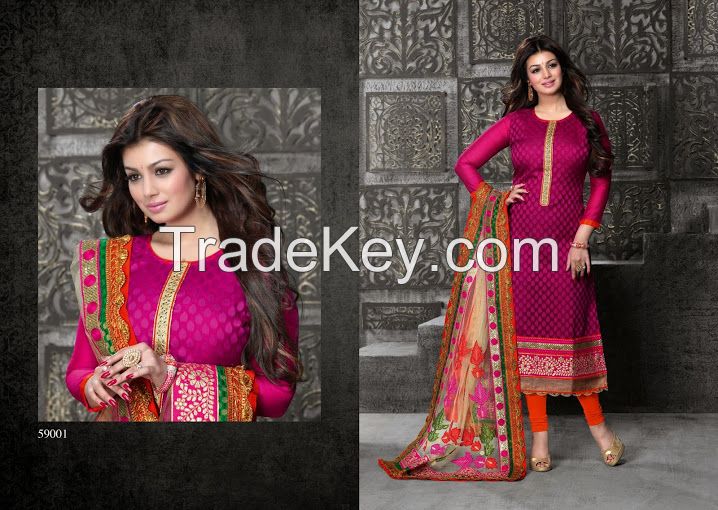 Graceful Ayesha Takia Designer Salwar Kameez Catalog