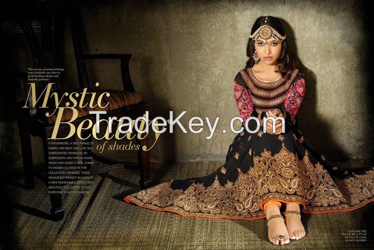 Stunning Embroidered Designer Salwar Kameez Catalog