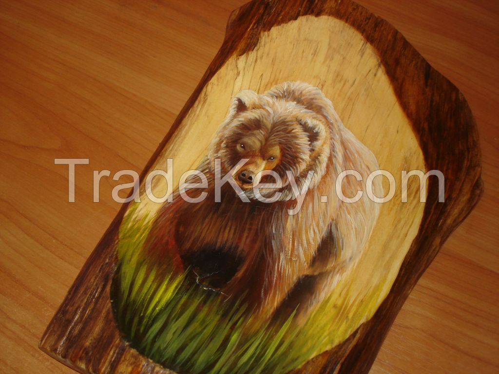 Decorative wood panel