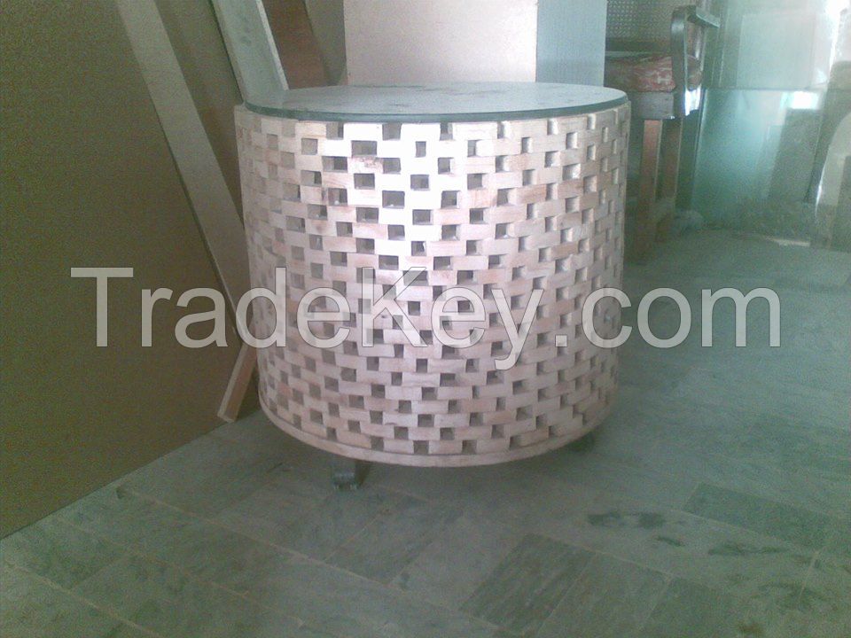wood table