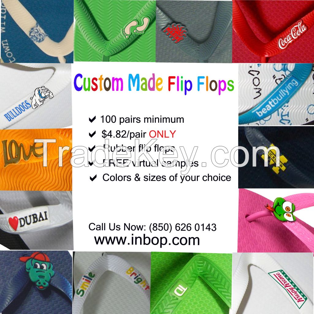 Custom Made Flip Flops