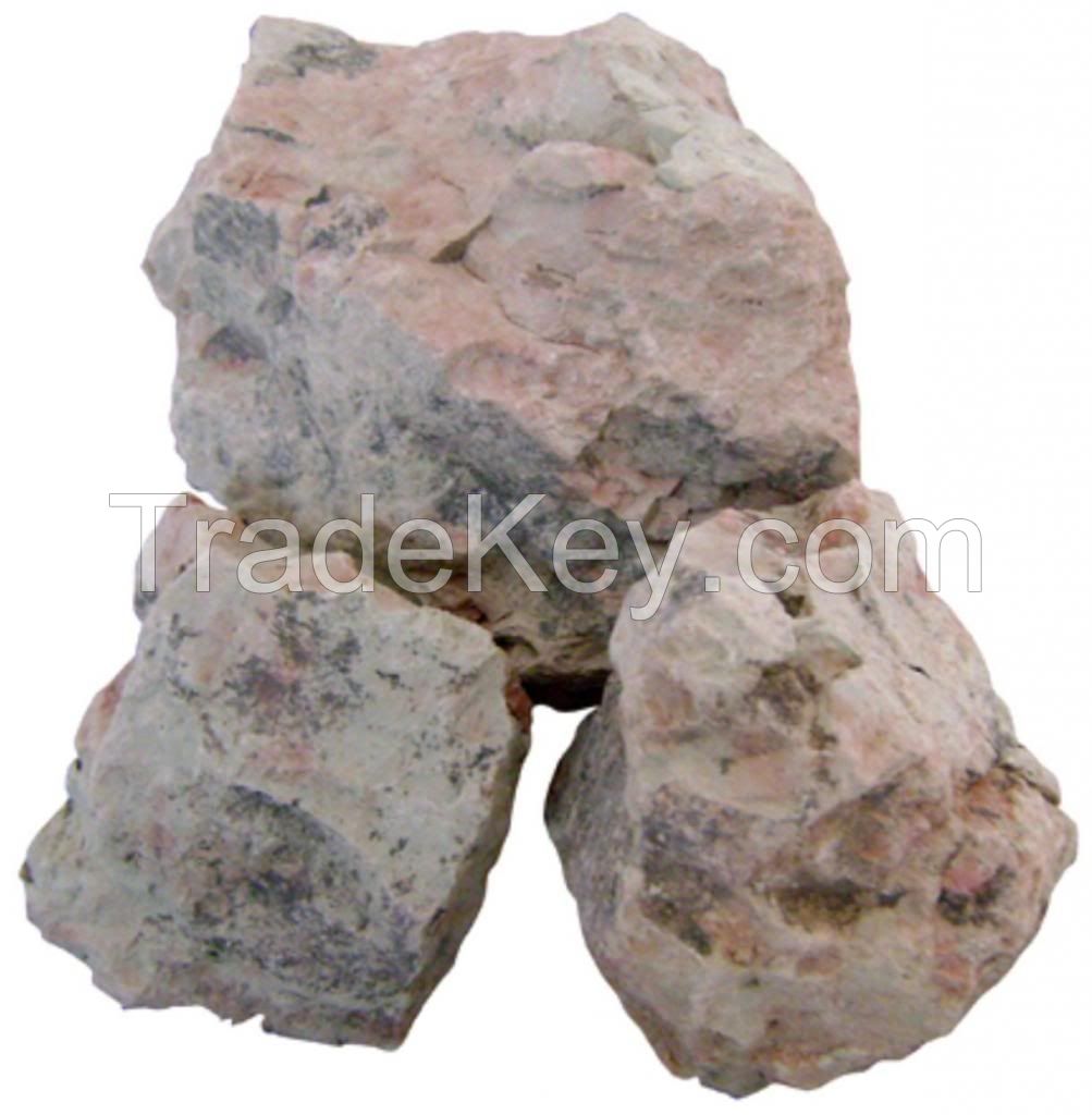 GYPSUM, BALL CLAY, MAZON STONE, TALC POWDER, KAOLIN, CHROME, SILICA SAND, BENTONITE