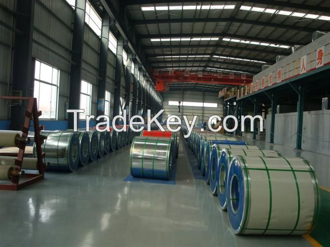 pre-painted galvanized steel coil / flower coated steel coil in BOxing china