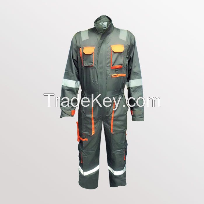 Safety Coverall Workwear 100% Cotton Prime Captain Brand