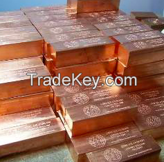 copper ingots, copper powder, copper cathodes