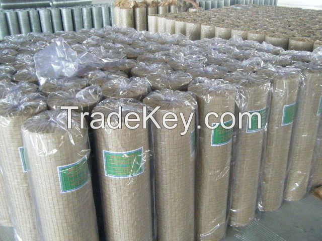 China supplier galvanized welded wire mesh / stainless steel welded wire mesh