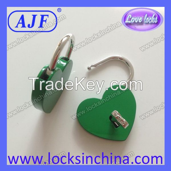 Big heart shape lock with heart key, nice for wedding and lovers