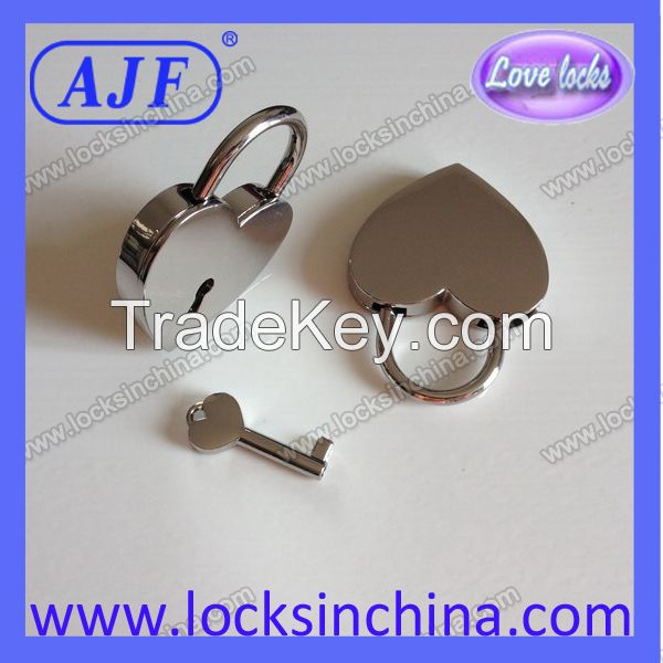 AJF heart shaped Love Padlock - Top quality Lovelock, Gift