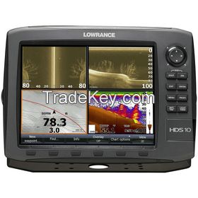 Free Shipping HDS-10 Gen2 Fishfinder Fish Finder GPS Chartplotter Chart Plotter Insight USA 50/200 kHz T/M Transducer