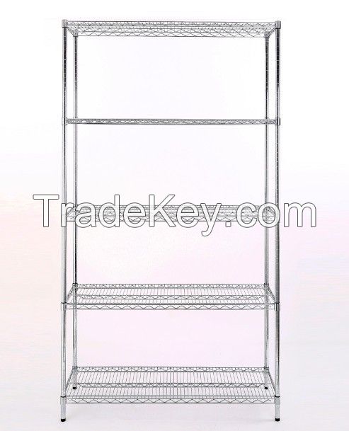 5 Layers Chrome Wire Shelving Storage Rack/Holder OW-WD02