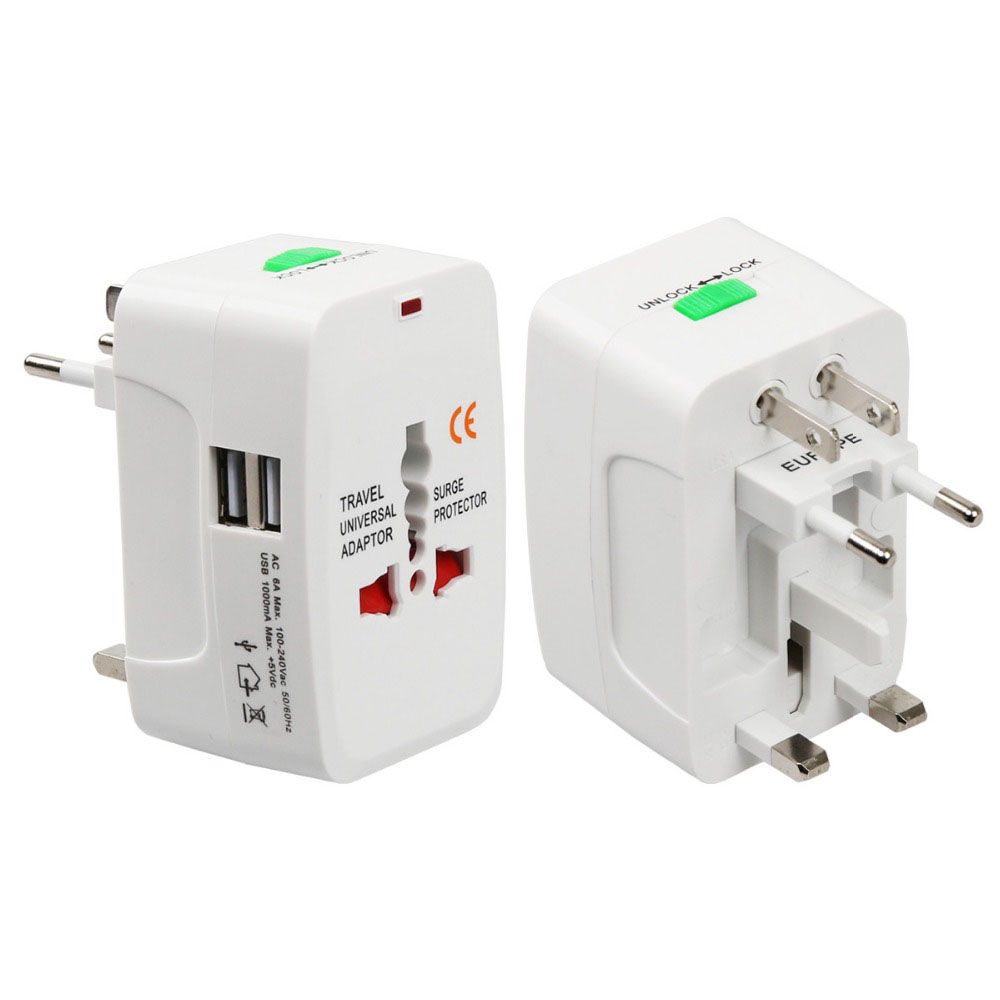  All In One Electric Plug Power Socket Adapter Travel adapter Universal Travel Power Charger Converter EU UK US AU