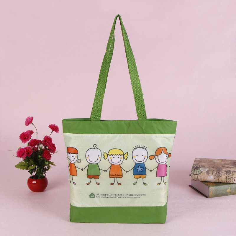 Custom Fashion Polyester Shopping Bag