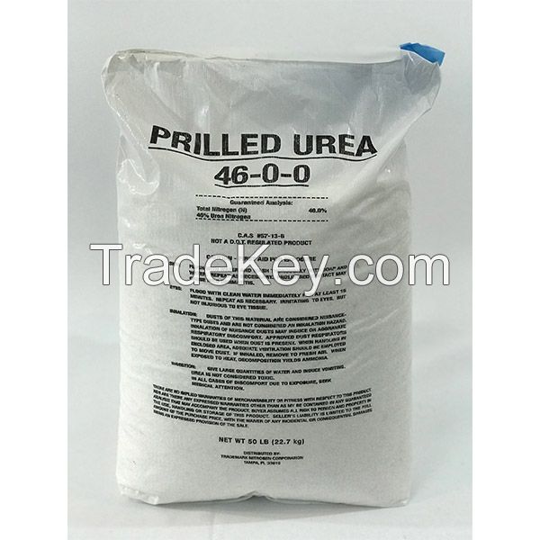 agricultural urea 46% Nitrogen Fertilizer / Prilled / Granular