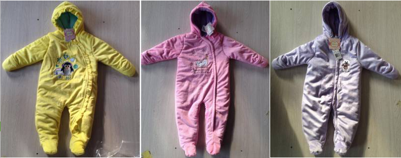 Pepi Bambini brand stocklot on sales, 29, 568pcs Infant cute winter hoody romper TC3-359