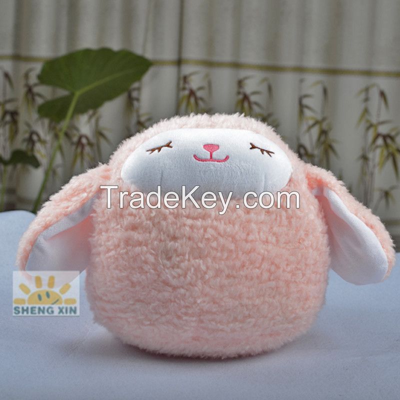 sheep hand warm pillow holder cushion