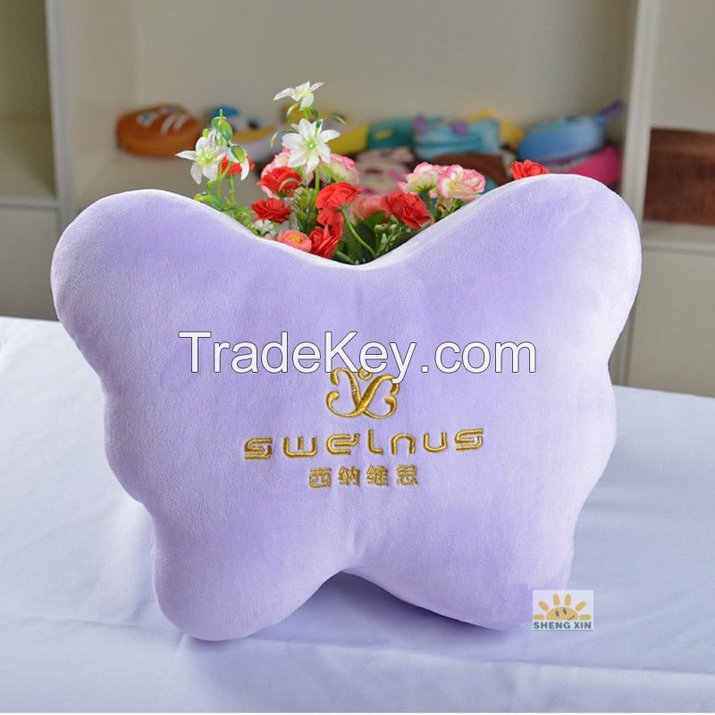 butterfly shape car set cushion pillows