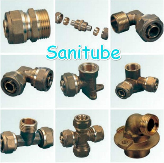 Brass Compression Fittings for Pex Pipe