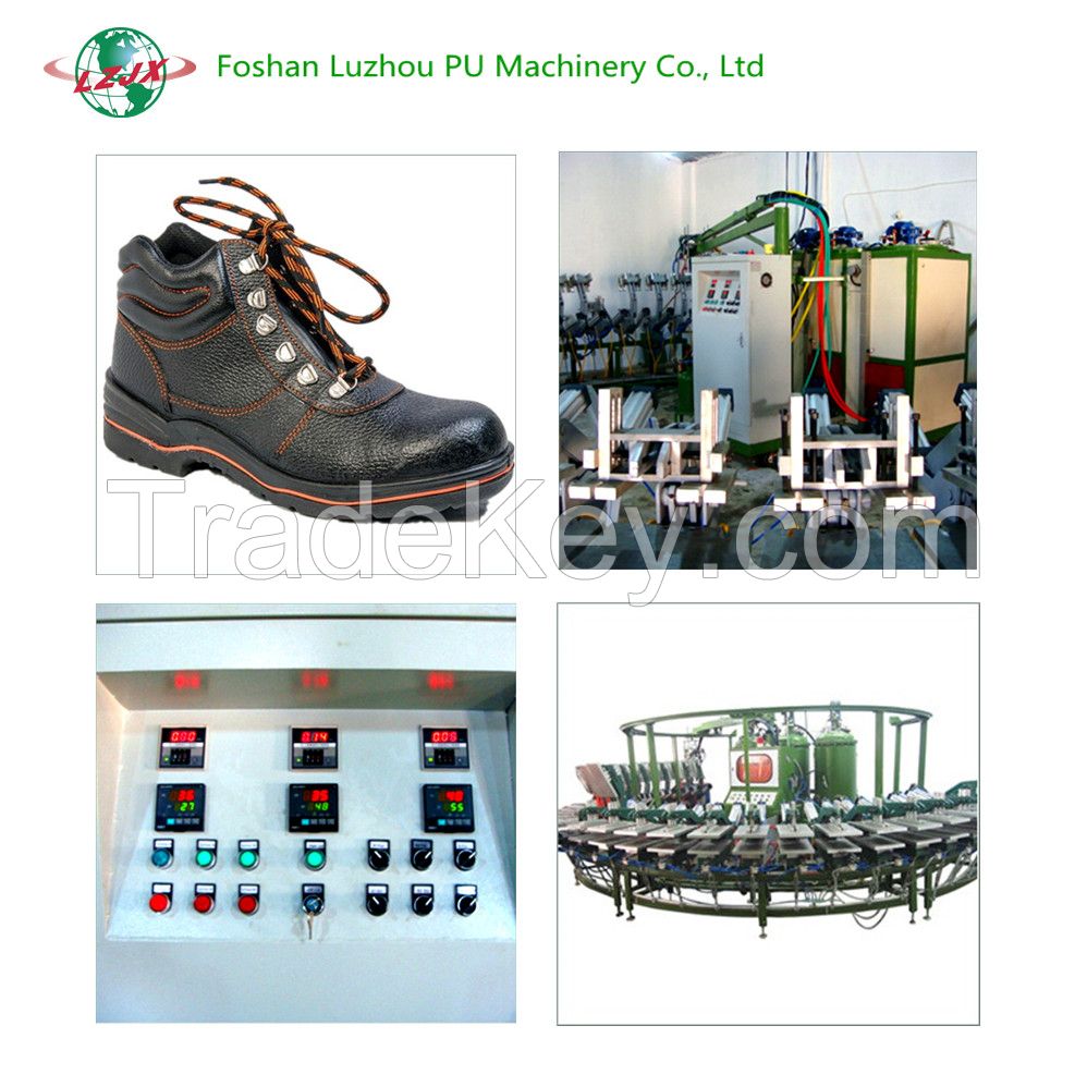 LZ-XC Polyurethane Shoe Sole Making Machinery pu foaming machine Polyurethane Injection Machine