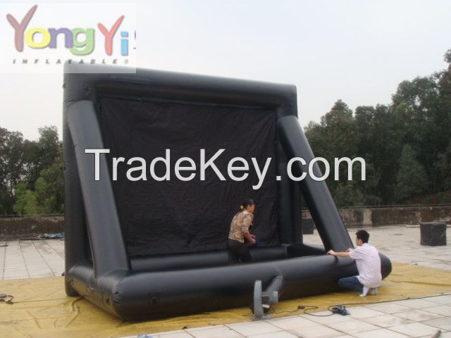 outdoor inflatable movie screen