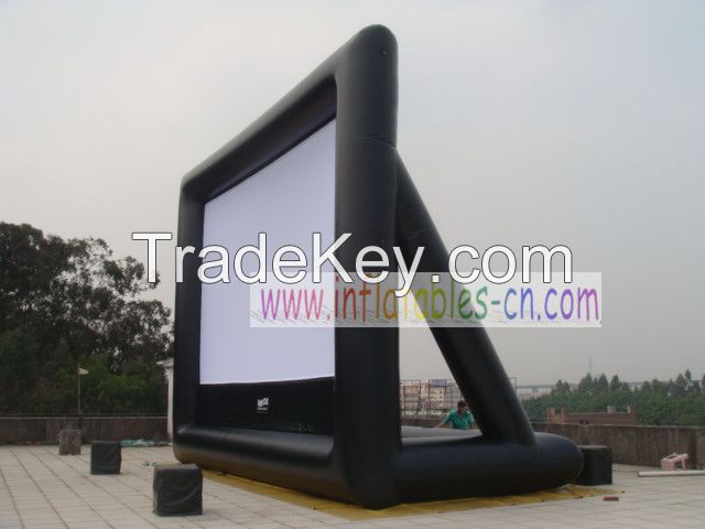 outdoor inflatable movie screen