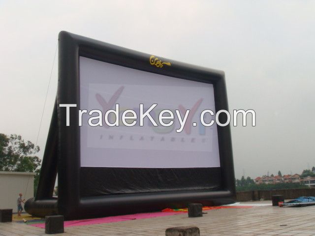 outdoor inflatable movie screen