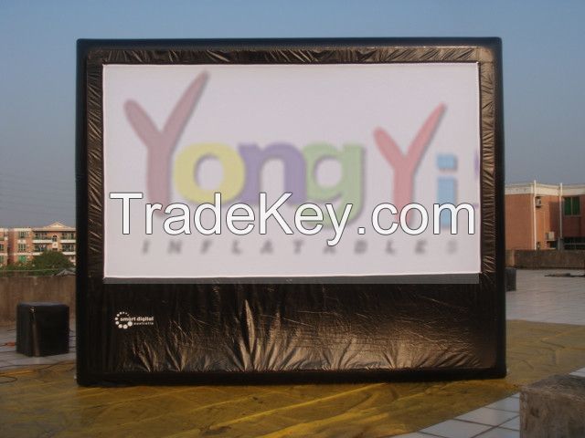 outdoor inflatable movie screen