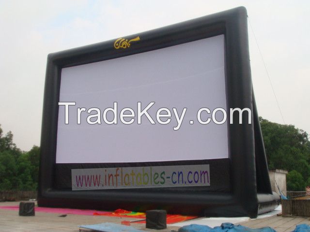 outdoor inflatable movie screen