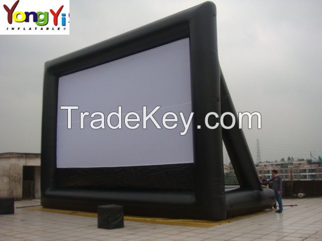 outdoor inflatable movie screen