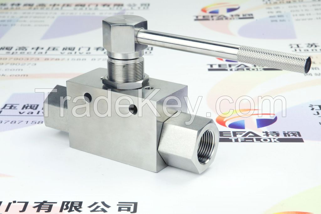 stainless steel NPT female thread ball valve