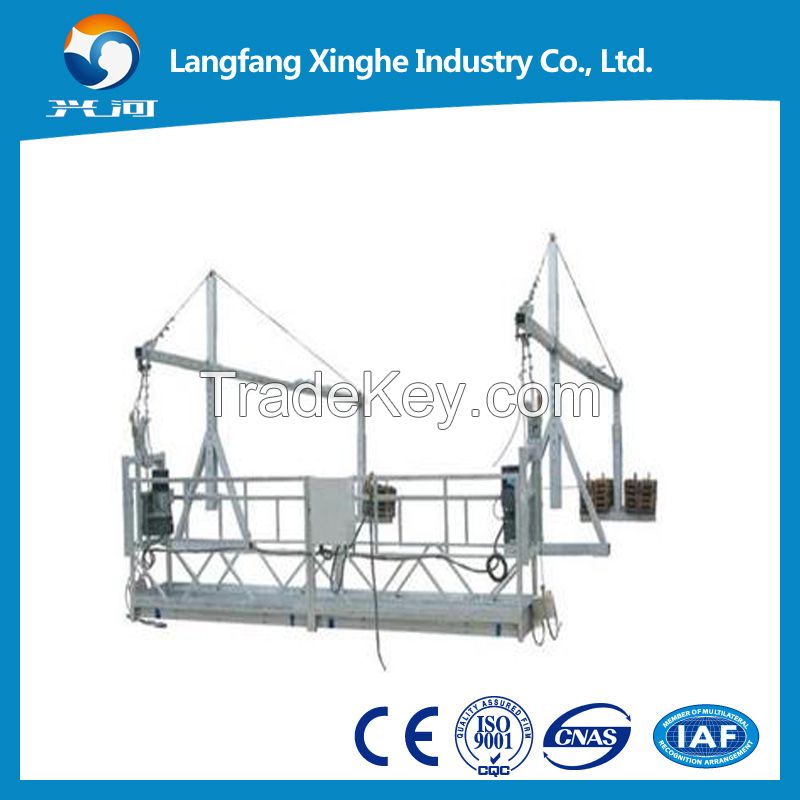 ZLP suspended scaffolding /suspended platform with adjustable corner section 