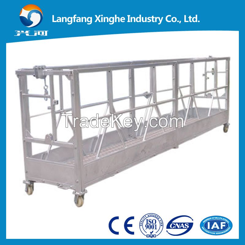 ZLP suspended scaffolding /suspended platform with adjustable corner section 