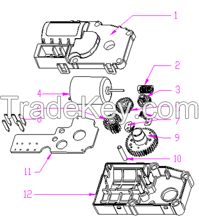 car air flap actuator