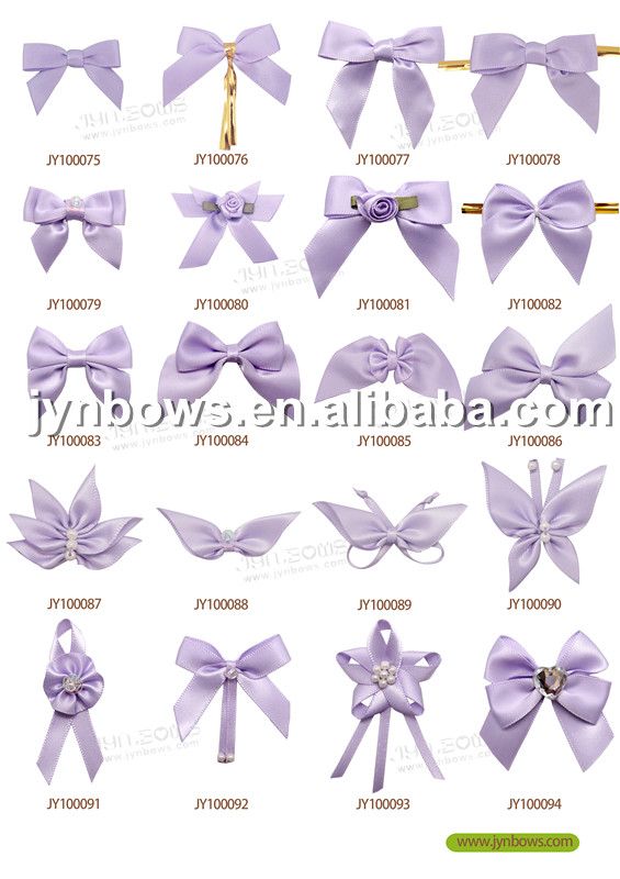 Mini Flower Ribbon Bow for Underwear Decoration