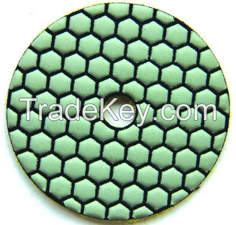 resin bonded diamond floor polishing pad