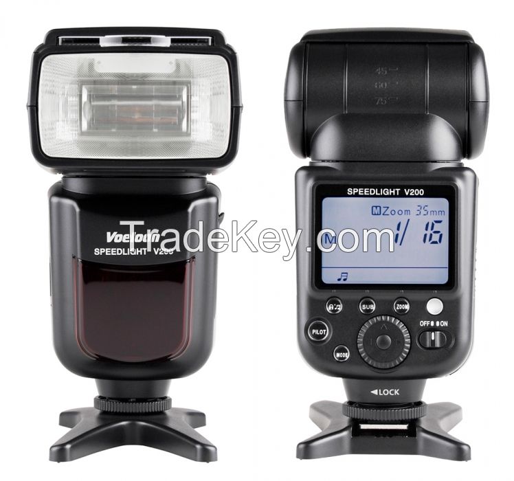 Camera Flash TTL V200 for Nikon & Canon