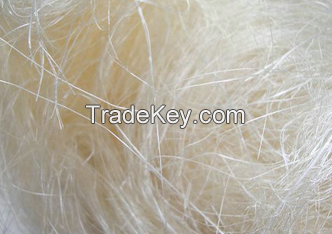 100% natural raw sisal fiber