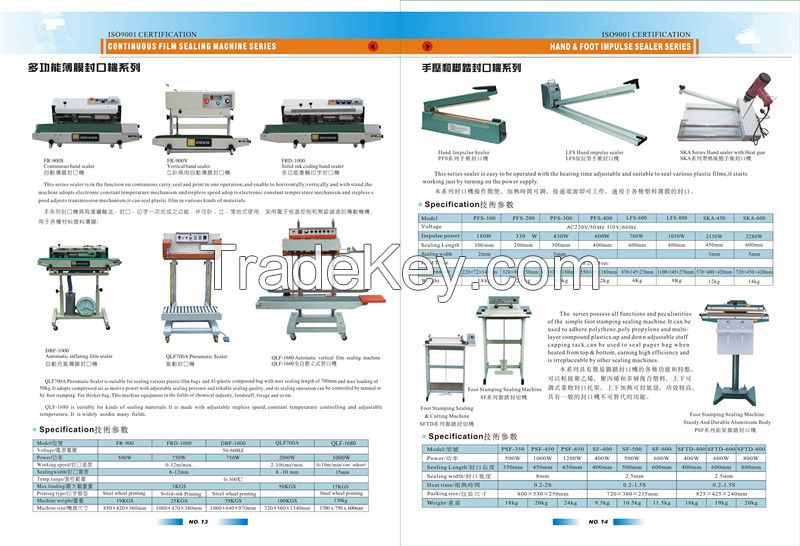 Continuous band sealer