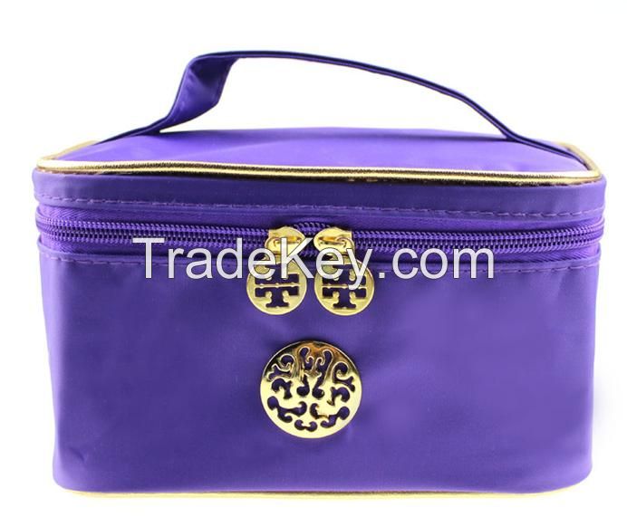 cosmetic bag with compartments