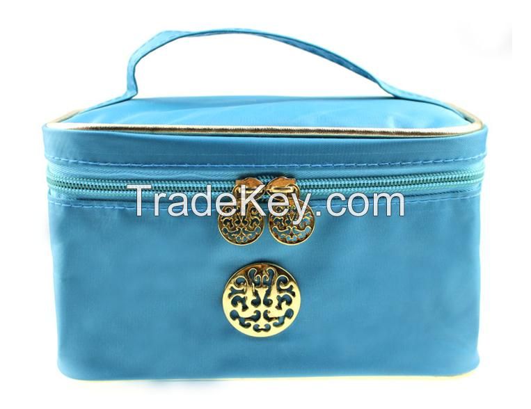 cosmetic bag with compartments