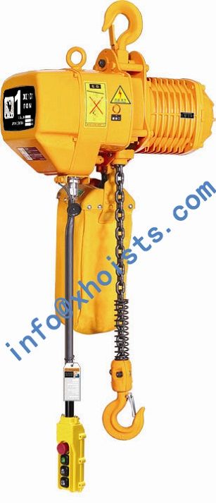 Electric Chain Hoist 0.5Ton-10Ton (With Hook Suspension)