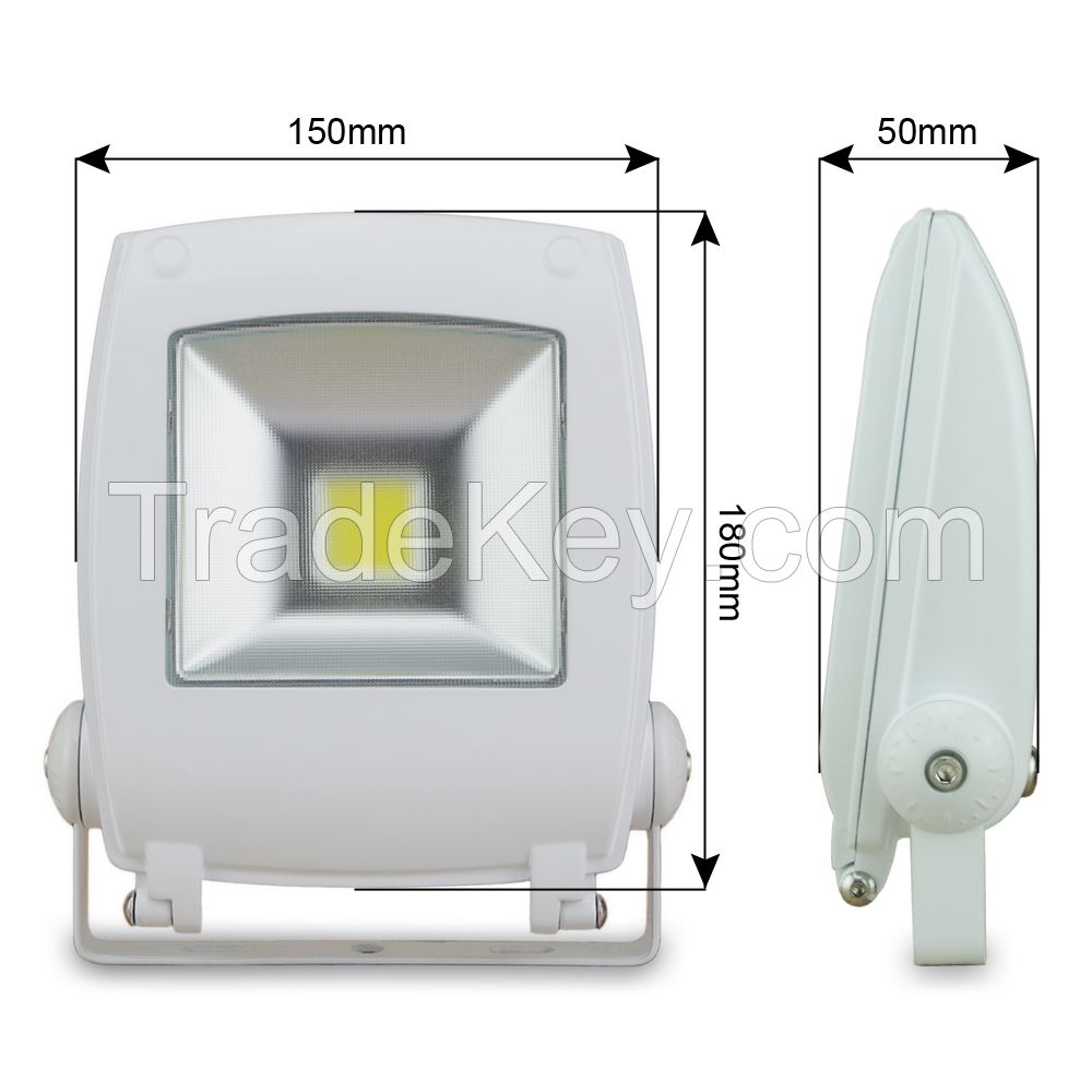 10w LED Backpack Floodlight Outdoor White