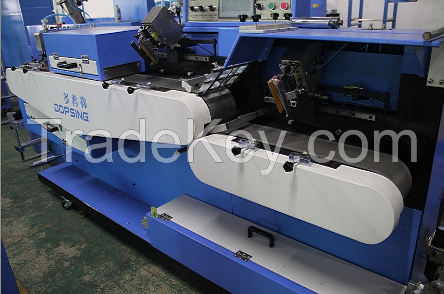 Apparel label/care label/garment textile label screen printing machine manufacturer