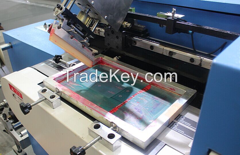 Fully Auto label ribbon/Garment label screen printing machine