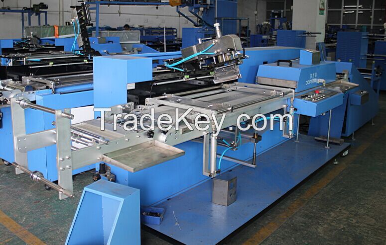 lanyard ribbons automatic screen printing machine with CE certificate